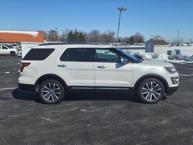 Used 2017 Ford Explorer Platinum with VIN 1FM5K8HTXHGD81285 for sale in Hastings, Minnesota